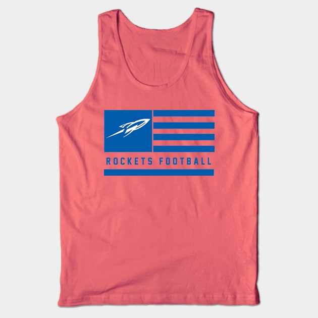 Rockets football Tank Top by WHOartedLA